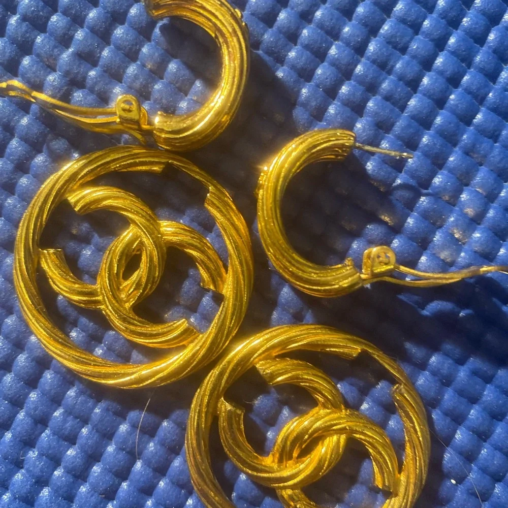 Vintage Chanel convertible earrings
